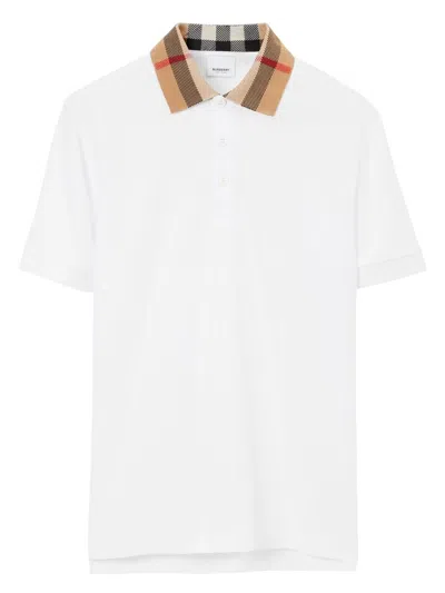 BURBERRY MEN'S COTTON PIQUÃ© POLO SHIRT