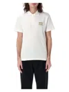 Burberry Organic White Button Up T Shirt In Chalk