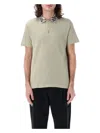 Burberry Cotton Polo Shirt In Green