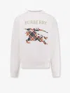 Burberry Crewneck Cotton Sweatshirt With Cross Stitch Ekd