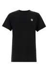 Burberry Parker Logo-embroidered Cotton-jersey T-shirt