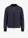 Burberry Dalham Down Jacket With Ekd Patch In Black