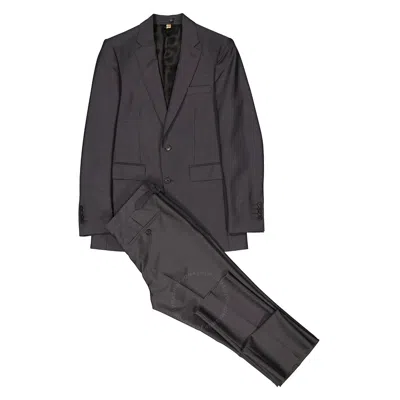 Burberry Men's Dark Grey Marylebone 2 Tailored Suit In Black