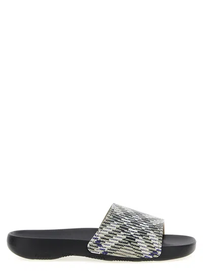 BURBERRY BURBERRY MEN 'DIVE CHECK' SANDALS