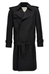 BURBERRY BURBERRY MEN DOUBLE-BREASTED MAXI TRENCH COAT
