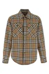 Burberry Relaxed Check-patch Sweatshirt In Multicolor