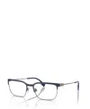 Burberry Men's Douglas Square Eyeglasses, Be1375 In Black