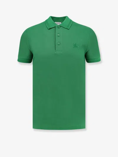 Burberry Men Eddie Organic Cotton Polo Shirt In Multi