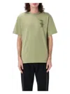 Burberry Ekd Cotton T-shirt In Artichoke