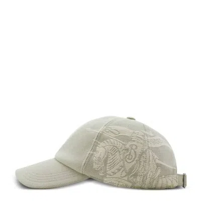 Burberry Men's Ekd Cotton-blend Baseball Cap In Green