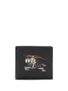 Burberry Men Ekd Folding Wallet In Black