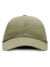 Burberry Ekd Logo Cotton Baseball Cap In Beige