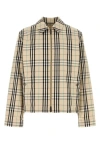 Burberry Checked Cotton-flannel Harrington Jacket In Multicolor