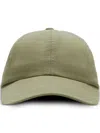 Burberry Equestrian Knight Cotton Cap In Beige