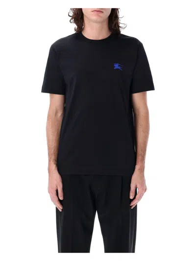 Burberry Men's Equestrian Knight T-shirt In Black