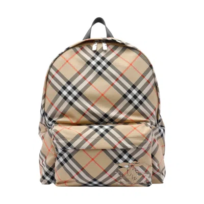 Burberry Men Essentiel Check Backpack