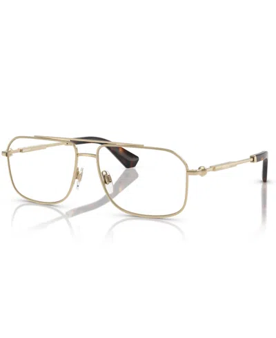 Burberry Men's Eyeglasses, Be1391 In Light Gold