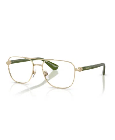 Burberry Men's Eyeglasses, Be1396 In Light Gold