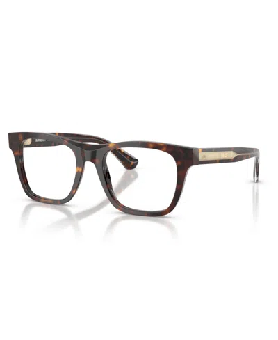 Burberry Men's Eyeglasses, Be2445 In Dark Havana