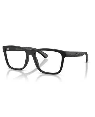Burberry Men's Eyeglasses, Be2464u In Matte Black
