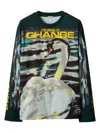 Burberry Man Sweatshirt Man Multicolor Sweatshirts In Vine