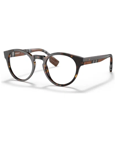 Burberry Men's Grant Eyeglasses, Be2354 49 In Dark Havana