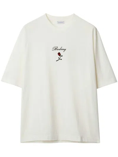 Burberry Men's Graphics-sic T-shirt In Rain
