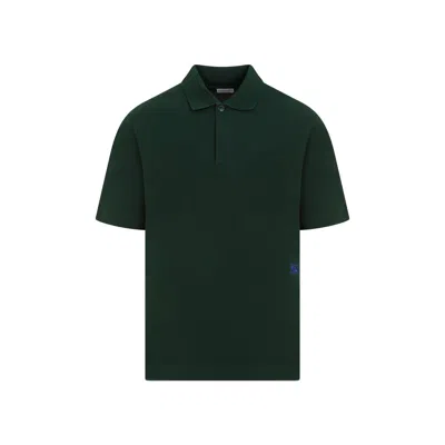 Burberry Men's Green Cotton T-shirt For Ss24