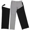 BURBERRY BURBERRY MEN'S GREY CASUAL WOOL TROUSERS