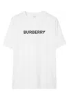 Burberry Oversized T-shirt That Sports The House Logo On The Front In White