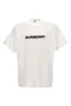 Burberry Oversized T-shirt That Sports The House Logo On The Front In White