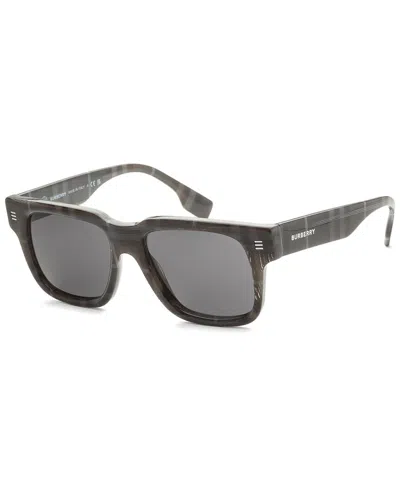 Burberry Men's Hayden 54mm Sunglasses In Gray