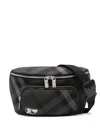 Burberry Men's Heritage Belt Bag In Charcoal