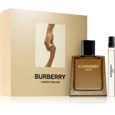 Burberry Men's Hero Gift Set Fragrances 3616304254314 In Berry / Black