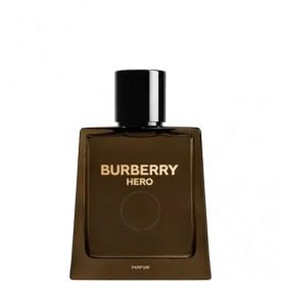 Burberry Men's Hero Parfum 3.4 oz Fragrances 3616304679445 In Brown