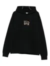 Burberry Simon Hoodie With Front Pocket And Hood In Black