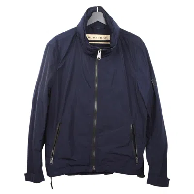 Pre-owned Burberry Men Jacket Bomber Hidden Hoodie Size It52-l, S2092 In Black