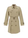Burberry Men Kensington Coat In Neutral