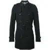 BURBERRY OPEN BOX - BURBERRY MEN'S KENSINGTON MID TRENCH COAT