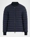 Burberry Dalham Down Jacket With Ekd Patch