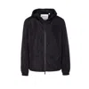 Burberry Black Newport Jackets In Black