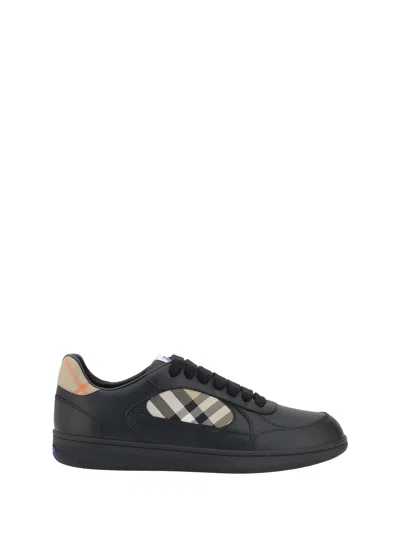 BURBERRY BURBERRY MEN LEATHER SNEAKERS