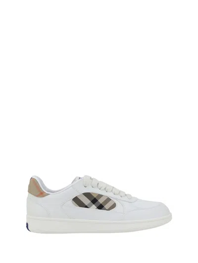 BURBERRY BURBERRY MEN LEATHER SNEAKERS