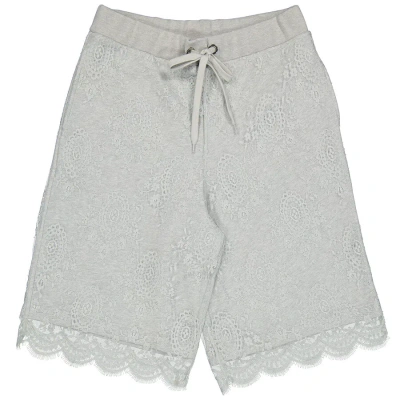 Burberry Men's Light Pebble Grey Chantilly Drawcoard Shorts