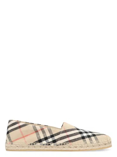 Burberry Men's Linen Espadrilles