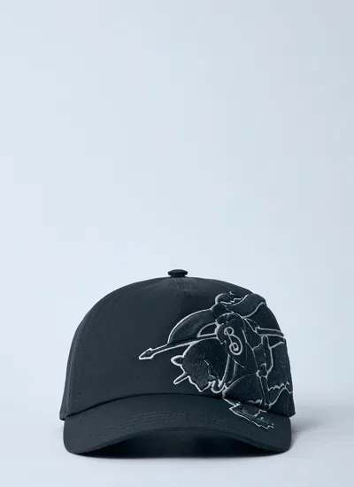 Burberry Men Logo Motif Baseball Cap In Green