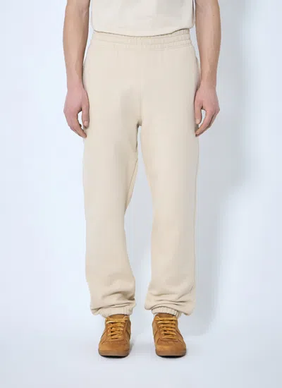 Burberry Logo Patch Track Pants In Neutral
