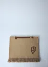 Burberry Men Logo Wool Scarf