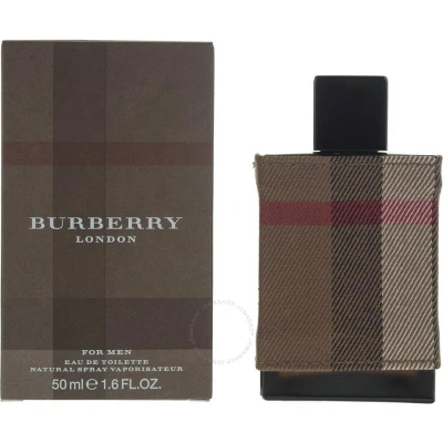 Burberry Men's London Edt Spray 1.7 oz (50 Ml) In Black