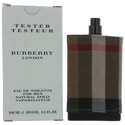 Burberry Men's London Edt Spray 3.3 oz (tester) Fragrances 5045411326979 In Black